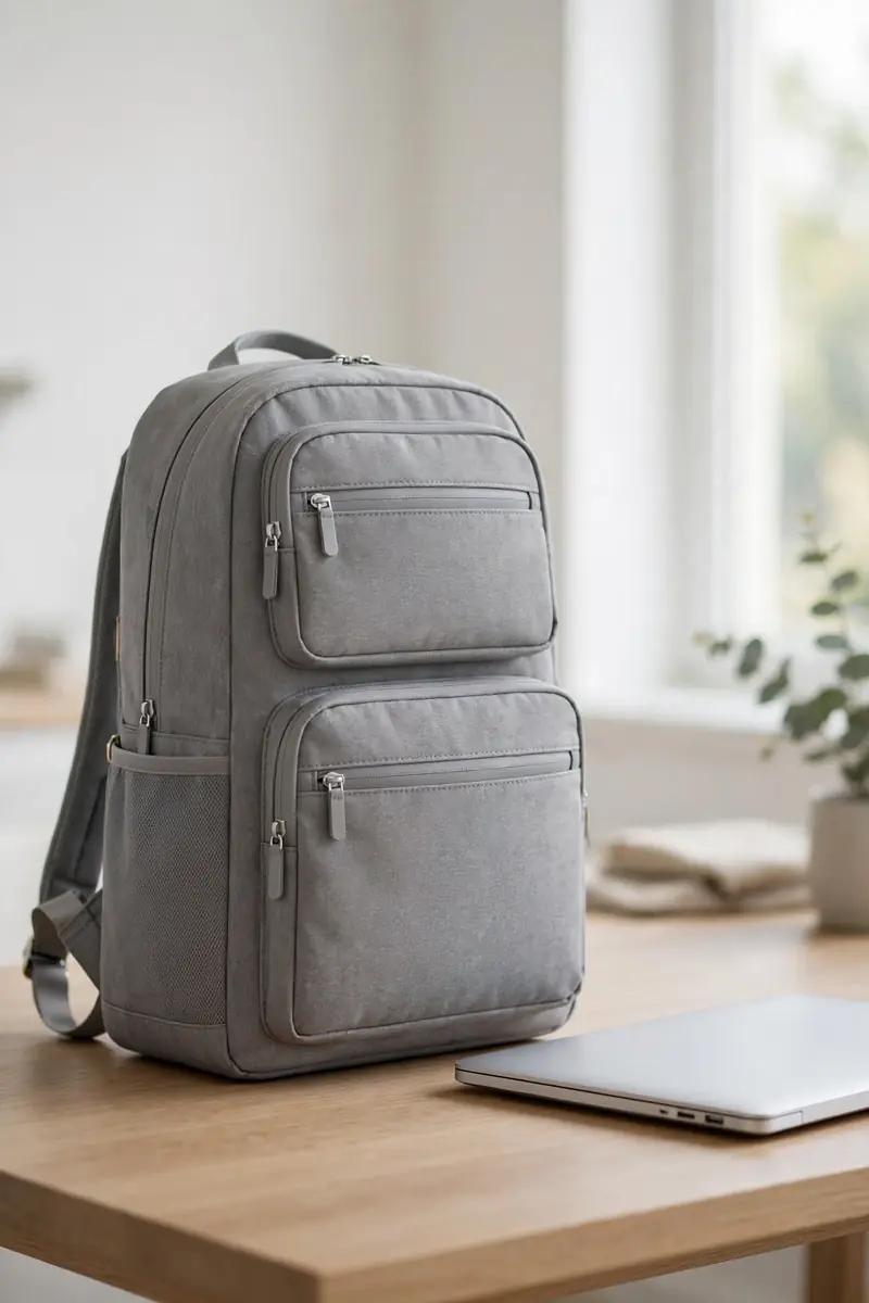 LOVEVOOK laptop backpack for women in grey